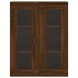 vidaXL Aparador alto madera contrachapada marrón roble 69,5x34x180 cm vidaXL Aparador alto madera contrachapada marrón roble 69,5x34x180 cm