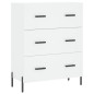 vidaXL Aparador alto madera contrachapada blanco 69,5x34x180 cm vidaXL Aparador alto madera contrachapada blanco 69,5x34x180 cm