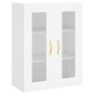 vidaXL Aparador alto madera contrachapada blanco 69,5x34x180 cm vidaXL Aparador alto madera contrachapada blanco 69,5x34x180 cm