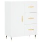 vidaXL Aparador alto madera contrachapada blanco 69,5x34x180 cm vidaXL Aparador alto madera contrachapada blanco 69,5x34x180 cm