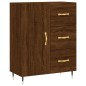 vidaXL Aparador alto madera contrachapada marrón roble 69,5x34x180 cm vidaXL Aparador alto madera contrachapada marrón roble 69,5x34x180 cm