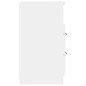 vidaXL Mesitas de noche 2 uds madera contrachapada color blanco vidaXL Mesitas de noche 2 uds madera contrachapada color blanco