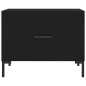 vidaXL Mesas de centro 2 uds madera de ingeniería negro 50x50x40 cm vidaXL Mesas de centro 2 uds madera de ingeniería negro 50x50x40 cm