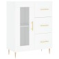 vidaXL Aparador alto madera contrachapada blanco 69,5x34x180 cm vidaXL Aparador alto madera contrachapada blanco 69,5x34x180 cm