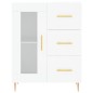 vidaXL Aparador alto madera contrachapada blanco 69,5x34x180 cm vidaXL Aparador alto madera contrachapada blanco 69,5x34x180 cm