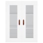 vidaXL Aparador alto madera contrachapada blanco 69,5x34x180 cm vidaXL Aparador alto madera contrachapada blanco 69,5x34x180 cm