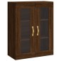 vidaXL Aparador alto madera contrachapada marrón roble 69,5x34x180 cm vidaXL Aparador alto madera contrachapada marrón roble 69,5x34x180 cm