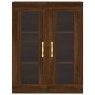 vidaXL Aparador alto madera contrachapada marrón roble 69,5x34x180 cm vidaXL Aparador alto madera contrachapada marrón roble 69,5x34x180 cm