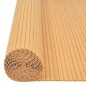 vidaXL Valla de jardín de doble cara amarilla 110x300 cm vidaXL Valla de jardín de doble cara amarilla 110x300 cm