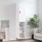 vidaXL Aparador alto madera contrachapada blanco 34,5x34x180 cm vidaXL Aparador alto madera contrachapada blanco 34,5x34x180 cm