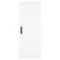 vidaXL Aparador alto madera contrachapada blanco 34,5x34x180 cm vidaXL Aparador alto madera contrachapada blanco 34,5x34x180 cm