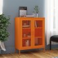 vidaXL Armario de almacenamiento acero naranja 80x35x101,5 cm vidaXL Armario de almacenamiento acero naranja 80x35x101,5 cm