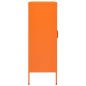 vidaXL Armario de almacenamiento acero naranja 80x35x101,5 cm vidaXL Armario de almacenamiento acero naranja 80x35x101,5 cm