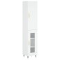 vidaXL Aparador alto madera contrachapada blanco 34,5x34x180 cm vidaXL Aparador alto madera contrachapada blanco 34,5x34x180 cm