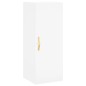 vidaXL Aparador alto madera contrachapada blanco 34,5x34x180 cm vidaXL Aparador alto madera contrachapada blanco 34,5x34x180 cm