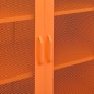 vidaXL Armario de almacenamiento acero naranja 80x35x101,5 cm vidaXL Armario de almacenamiento acero naranja 80x35x101,5 cm