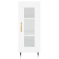 vidaXL Aparador alto madera contrachapada blanco brillo 34,5x34x180 cm vidaXL Aparador alto madera contrachapada blanco brillo 34,5x34x180 cm