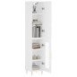 vidaXL Aparador alto madera contrachapada blanco 34,5x34x180 cm vidaXL Aparador alto madera contrachapada blanco 34,5x34x180 cm
