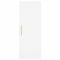 vidaXL Aparador alto madera contrachapada blanco 34,5x34x180 cm vidaXL Aparador alto madera contrachapada blanco 34,5x34x180 cm