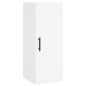 vidaXL Aparador alto madera contrachapada blanco 34,5x34x180 cm vidaXL Aparador alto madera contrachapada blanco 34,5x34x180 cm