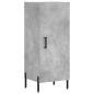 vidaXL Aparador de madera contrachapada gris hormigón 34,5x34x180 cm vidaXL Aparador de madera contrachapada gris hormigón 34,5x34x180 cm