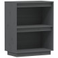 vidaXL Mesa consola de madera maciza de pino gris 60x34x75 cm vidaXL Mesa consola de madera maciza de pino gris 60x34x75 cm
