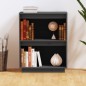 vidaXL Mesa consola de madera maciza de pino gris 60x34x75 cm vidaXL Mesa consola de madera maciza de pino gris 60x34x75 cm