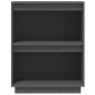 vidaXL Mesa consola de madera maciza de pino gris 60x34x75 cm vidaXL Mesa consola de madera maciza de pino gris 60x34x75 cm