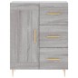 vidaXL Aparador alto madera contrachapada gris sonoma 69,5x34x180 cm vidaXL Aparador alto madera contrachapada gris sonoma 69,5x34x180 cm