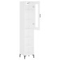 vidaXL Aparador alto madera contrachapada blanco 34,5x34x180 cm vidaXL Aparador alto madera contrachapada blanco 34,5x34x180 cm