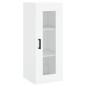 vidaXL Aparador alto madera contrachapada blanco 34,5x34x180 cm vidaXL Aparador alto madera contrachapada blanco 34,5x34x180 cm