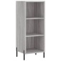 vidaXL Aparador alto madera contrachapada gris Sonoma 34,5x34x180 cm vidaXL Aparador alto madera contrachapada gris Sonoma 34,5x34x180 cm