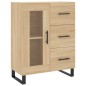 vidaXL Aparador alto madera contrachapada color roble 69,5x34x180 cm vidaXL Aparador alto madera contrachapada color roble 69,5x34x180 cm