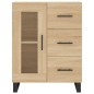 vidaXL Aparador alto madera contrachapada color roble 69,5x34x180 cm vidaXL Aparador alto madera contrachapada color roble 69,5x34x180 cm