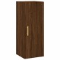 vidaXL Aparador alto madera contrachapada roble marrón 34,5x34x180 cm vidaXL Aparador alto madera contrachapada roble marrón 34,5x34x180 cm