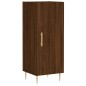 vidaXL Aparador alto madera contrachapada roble marrón 34,5x34x180 cm vidaXL Aparador alto madera contrachapada roble marrón 34,5x34x180 cm
