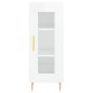 vidaXL Aparador alto madera contrachapada blanco brillo 34,5x34x180 cm vidaXL Aparador alto madera contrachapada blanco brillo 34,5x34x180 cm