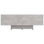 vidaXL Mesa de centro madera ingeniería gris hormigón 85x55x31 cm vidaXL Mesa de centro madera ingeniería gris hormigón 85x55x31 cm