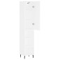 vidaXL Aparador alto madera contrachapada blanco brillo 34,5x34x180 cm vidaXL Aparador alto madera contrachapada blanco brillo 34,5x34x180 cm