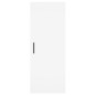 vidaXL Aparador alto madera contrachapada blanco brillo 34,5x34x180 cm vidaXL Aparador alto madera contrachapada blanco brillo 34,5x34x180 cm