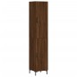 vidaXL Aparador alto madera contrachapada roble marrón 34,5x34x180 cm vidaXL Aparador alto madera contrachapada roble marrón 34,5x34x180 cm
