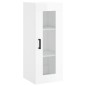 vidaXL Aparador alto madera contrachapada blanco brillo 34,5x34x180 cm vidaXL Aparador alto madera contrachapada blanco brillo 34,5x34x180 cm