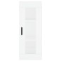 vidaXL Aparador alto madera contrachapada blanco 34,5x34x180 cm vidaXL Aparador alto madera contrachapada blanco 34,5x34x180 cm