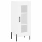 vidaXL Aparador alto madera contrachapada blanco 34,5x34x180 cm vidaXL Aparador alto madera contrachapada blanco 34,5x34x180 cm