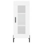 vidaXL Aparador alto madera contrachapada blanco 34,5x34x180 cm vidaXL Aparador alto madera contrachapada blanco 34,5x34x180 cm