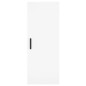vidaXL Aparador alto madera contrachapada blanco 34,5x34x180 cm vidaXL Aparador alto madera contrachapada blanco 34,5x34x180 cm