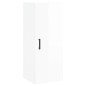vidaXL Aparador alto madera contrachapada blanco brillo 34,5x34x180 cm vidaXL Aparador alto madera contrachapada blanco brillo 34,5x34x180 cm