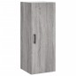 vidaXL Aparador alto madera contrachapada gris Sonoma 34,5x34x180 cm vidaXL Aparador alto madera contrachapada gris Sonoma 34,5x34x180 cm