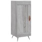 vidaXL Aparador alto madera contrachapada gris Sonoma 34,5x34x180 cm vidaXL Aparador alto madera contrachapada gris Sonoma 34,5x34x180 cm