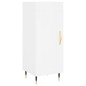 vidaXL Aparador alto madera contrachapada blanco 34,5x34x180 cm vidaXL Aparador alto madera contrachapada blanco 34,5x34x180 cm